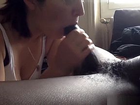 Black lollipop is the sweetest candy for a white girl