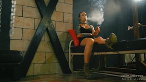 Music listening and smoking FHD MP4