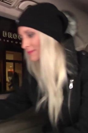 Blonde Fucked Hard in Fick Bus