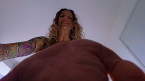 Giantess Takes Her Tiny Captive Out of the Drawer – Owned & Controlled POV