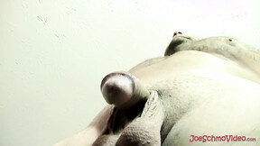 Tattoed muscled gay Duncan Dixxx gets a horny deepthroating during interview