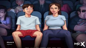 SummertimeSaga - Pussy Caressing at the Cinema