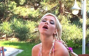 Hot Blonde In Stilettos Caylian Curtis Fingers Her Wet Slit And Its Hot!- PervMilfsnTeens