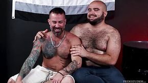 Beefy Bear Rides Italian Stud Ago Viera's Raw Cock