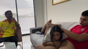 My Best Friend *** While I His Wife for Losing the Colombia Vs Portugal Match Bet