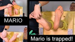 Mario is trapped!
