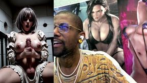 emily’s beautiful dirty smelly other 18 ass step sister masturbates her long hard transgender girl cock and cums, ai generated