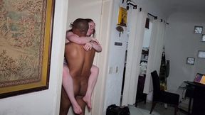 I Watch My Friend, Excited, as He Fucks Me and Cums Inside My Ass.
