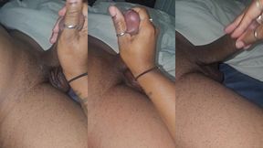 alarm clock: she play with my dick every morning to wake me up!