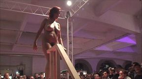 Christina Public nudity:erotic expo2