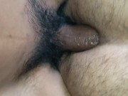 Dándole leche de desayuno al culo del vecino