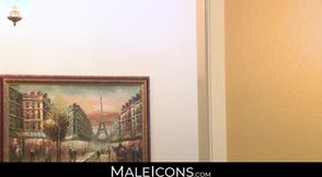MaleIcons.com - Hung jock's eager anal play with boyfriend's big cock and intense pas