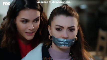 Turkish Woman Tape Gagged