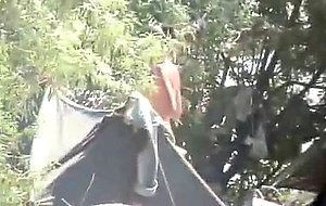 Amateur girl homemade  beachfont  camping 010