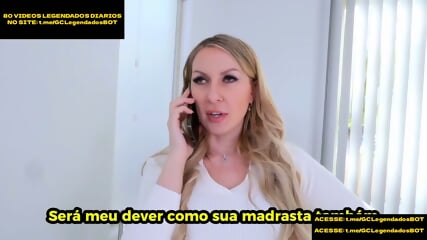 Enteado gozou dentro da madrasta - Legendado