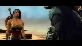 Wonder Woman Rides Ares' Big Dick In Hardcore 3D BDSM Anime Action