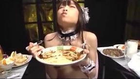 Yuuki Aoi Belly Stuffing