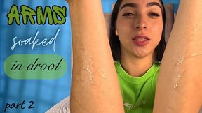arms soaked in drool part2