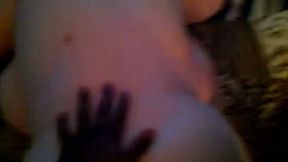 Owning the huge fat booty of a mature SSBBW lady from behind