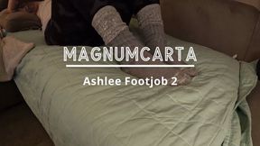 Ashlee Footjob 2