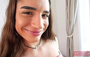 French Student Candie Luciani Offers Anal Creampie To Use Gym - POV 60FPS