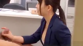 Office Milf Foot Fetish – Big Dick Blowjob & Creamy Creampie