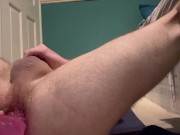 REAL ANAL VIRGIN! Watch as I stretch and gape my virgin hole PART 2