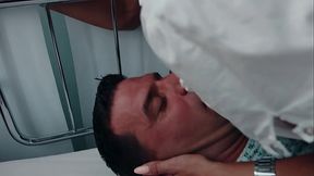 Busty Nurse Milf Dacada fucked by 3 Cocks. - Squirt and Creampie.