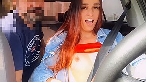 Motorista Mulher De Aplicativo Pega Passageiro Se Masturbando Por Tras!