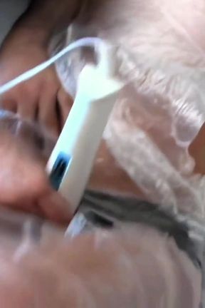 Pt 3 Billie 625 Tickled &amp; Vibed by the Mystery Hands Billie 625 Is Made to Cum Over and Over Again with a Vibrator Controlled by