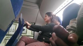 Mom's Surprising Encounter on the Bus Leads to a Risky Public Adventure
