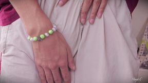 jerking my big latino cock until i shoot a thick cum load all over you