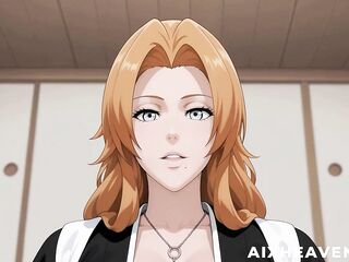 Rangiku Matsumoto Goes to the Real World and Screws a Sexy Man! Bleach Anime Uncensored POV