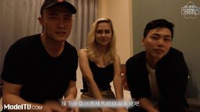 Two little Greggs in Cambodia hook up with foreign blonde girls ep3