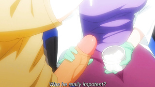Big-titted COUGAR physician helps timid guy give his very first jizm sample (SPECIAL)