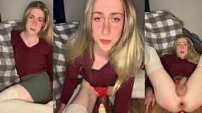 Teen Femboy Get Fucked by Machine