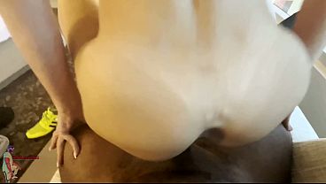 MILF in doggy-style gets barebacked and creampied at the hotel