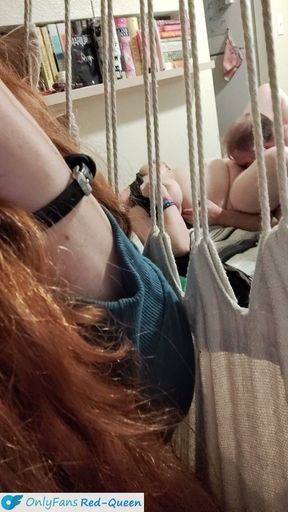 Cuckquean Selfie - Waiting Patiently Listening to a Friend Fucking My Husband for Her Birth Day