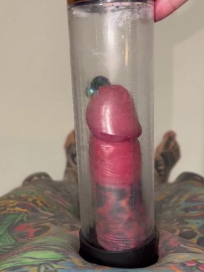 Jacques Kiros jerks his big dick until it's rock-hard