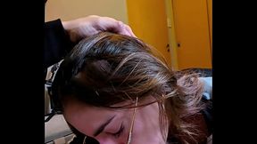 I caught him masturbating and helped him ejaculate.