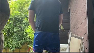 Beefy Dad Thought He Was Home Alone