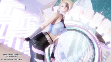 [MMD] Aespa - Drama - Akali Sexy Kpop Dance League of Legends Hentai Uncensored 4K 60FPS