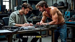 el chakalito del taller 🛠️🔥😏💦 - relatos gay 4