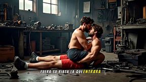 el chakalito del taller ️ - relatos gay 4