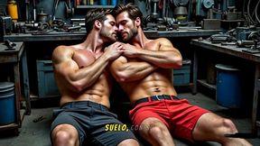 el chakalito del taller 🛠️🔥😏💦 - relatos gay 4