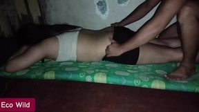 hot filipina gets creampie deep in her slit