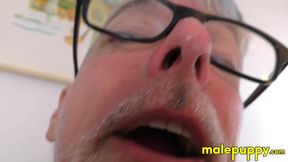 POV your giant stepdad Richard Lennox ruins your jack off session