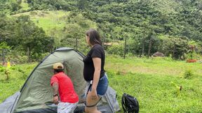 I Take My Rich Pregnant Honeymoon Girlfriend to a Campsite and End up Shoving My Rich, Huge Cock up Her Narrow Ass.