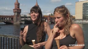 Ersties - Friends Travel To Berlin For Lesbian Fun