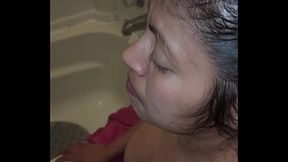 Mi esposa se puso a mamar